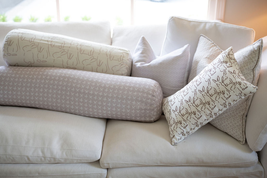 9x28 Bolster Pillow - Belgian Linen